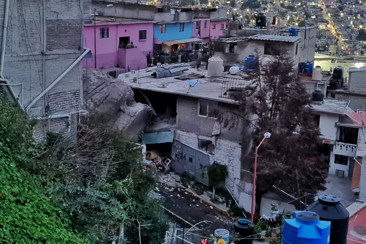 Fotogalería: Incertidumbre y solidaridad tras el derrumbe en cerro del Chiquihuite
