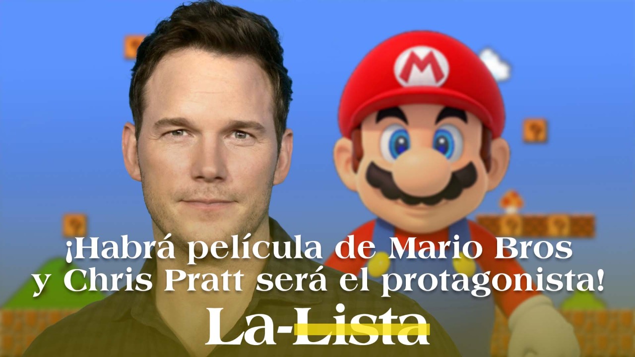 ¡Habrá película de Mario Bros y Chris Pratt será el protagonista!