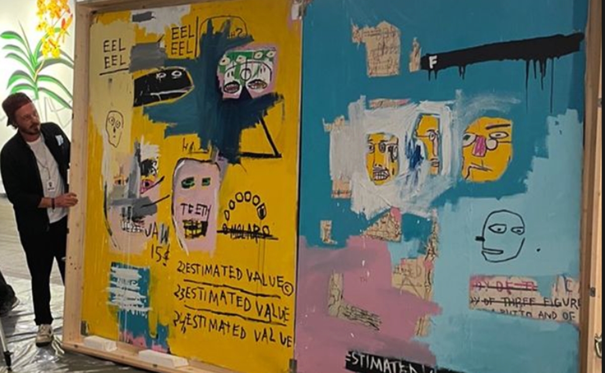Un Basquiat de 40 mdd engalana Art Basel 2021