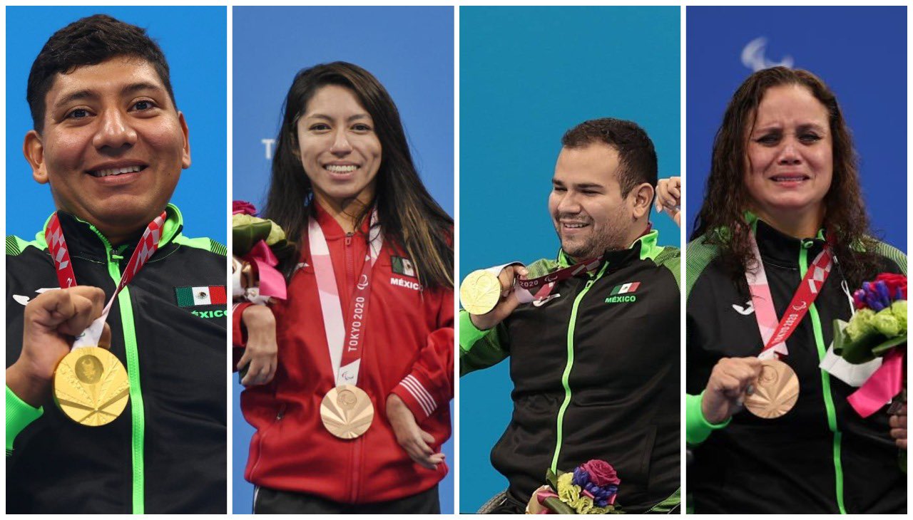 México cierra los Paralímpicos de Tokio con 22 medallas