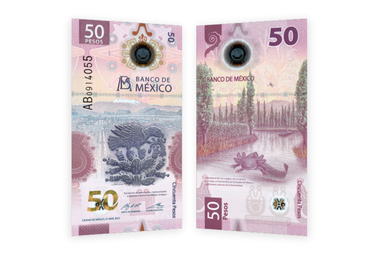 El nuevo billete de 50 pesos ya comenzó a circular y así puedes reconocerlo