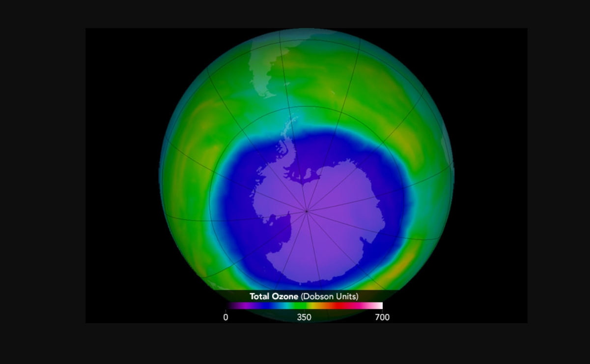 El agujero en la capa de ozono rompe récord de profundidad en 2021
