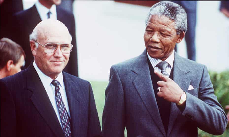 El último presidente blanco de Sudáfrica pide disculpas póstumas por el daño causado por el apartheid