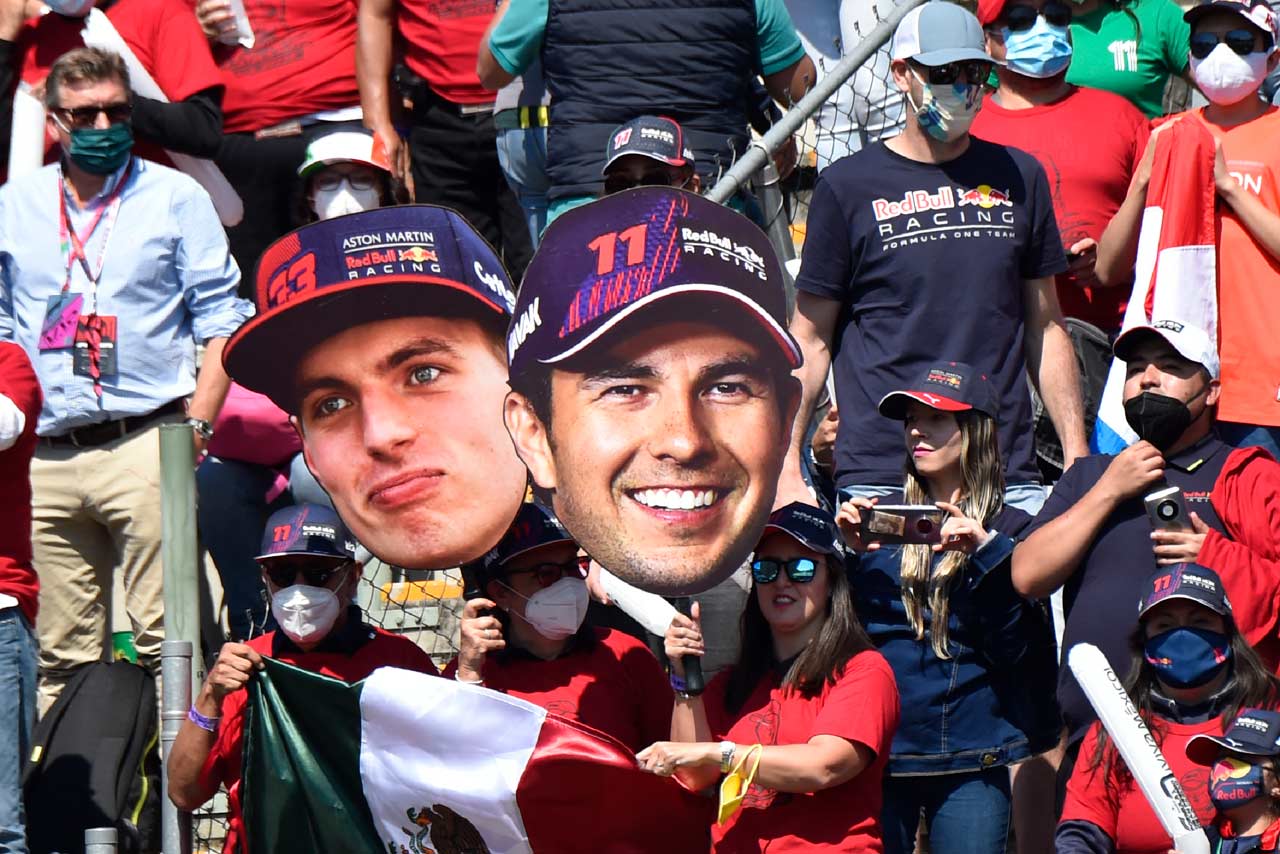 F1: El color de las gradas en el Gran Premio de México