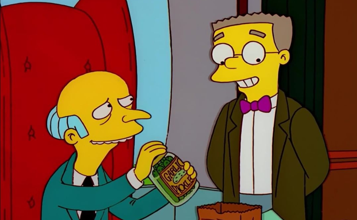 Waylon Smithers tiene su primer novio… y no es el señor Burns