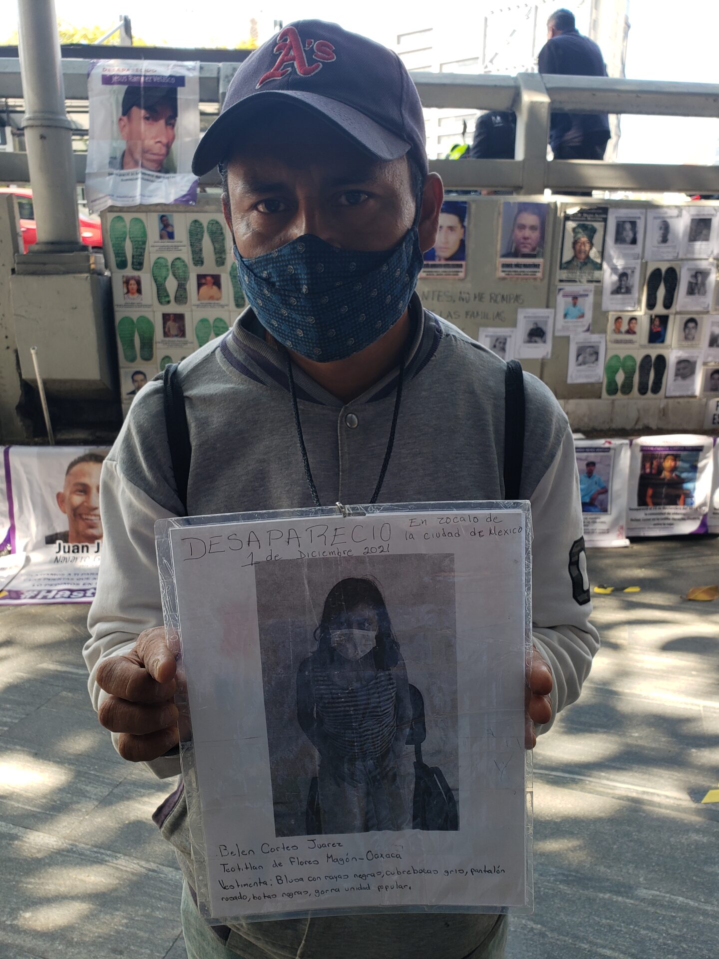 Belén, la niña de 14 años que desapareció en el Zócalo durante el mensaje de AMLO