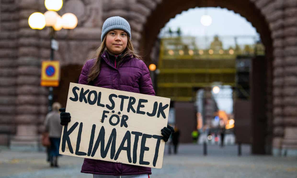 Greta Thunberg dice que es ‘extraño’ que Joe Biden sea considerado un líder climático