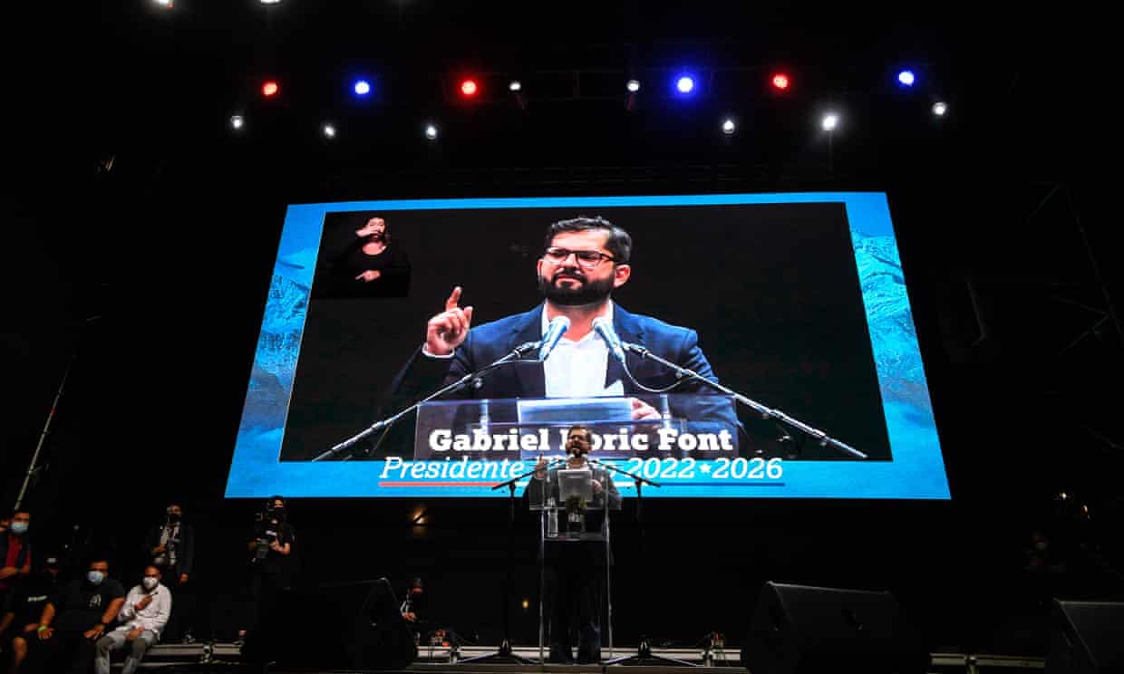 Gabriel Boric promete ‘luchar contra los privilegios de unos pocos’ como presidente de Chile