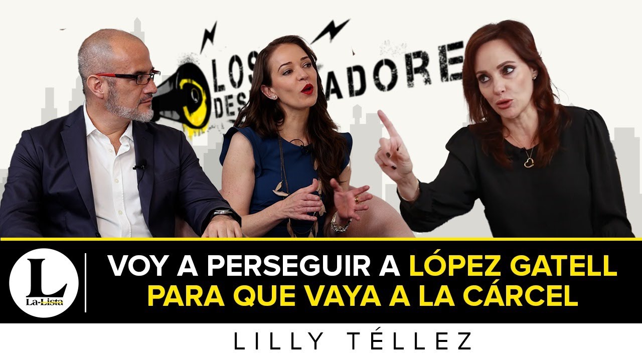Lilly Téllez en LOS DESPABILADORES con MAX KAISER y LAISHA WILKINS
