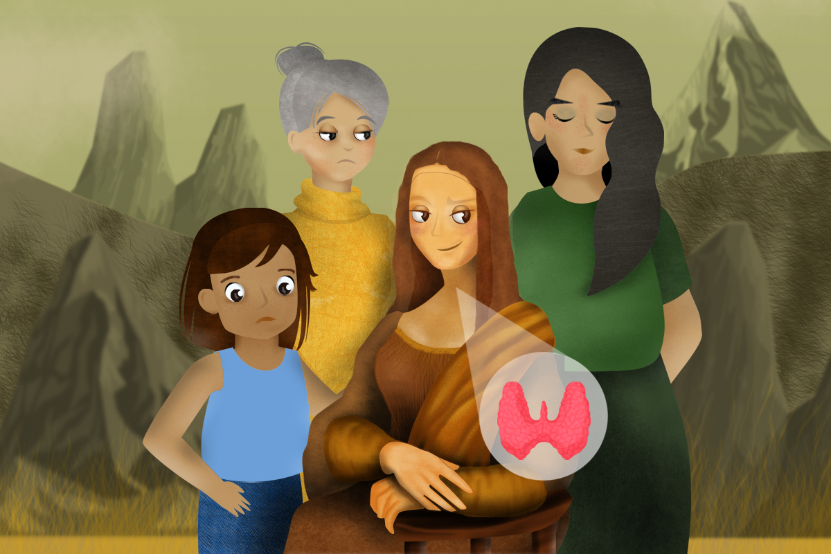 Males tiroideos, enfermedades femeninas e invisibilizadas: de la Mona Lisa a la actualidad