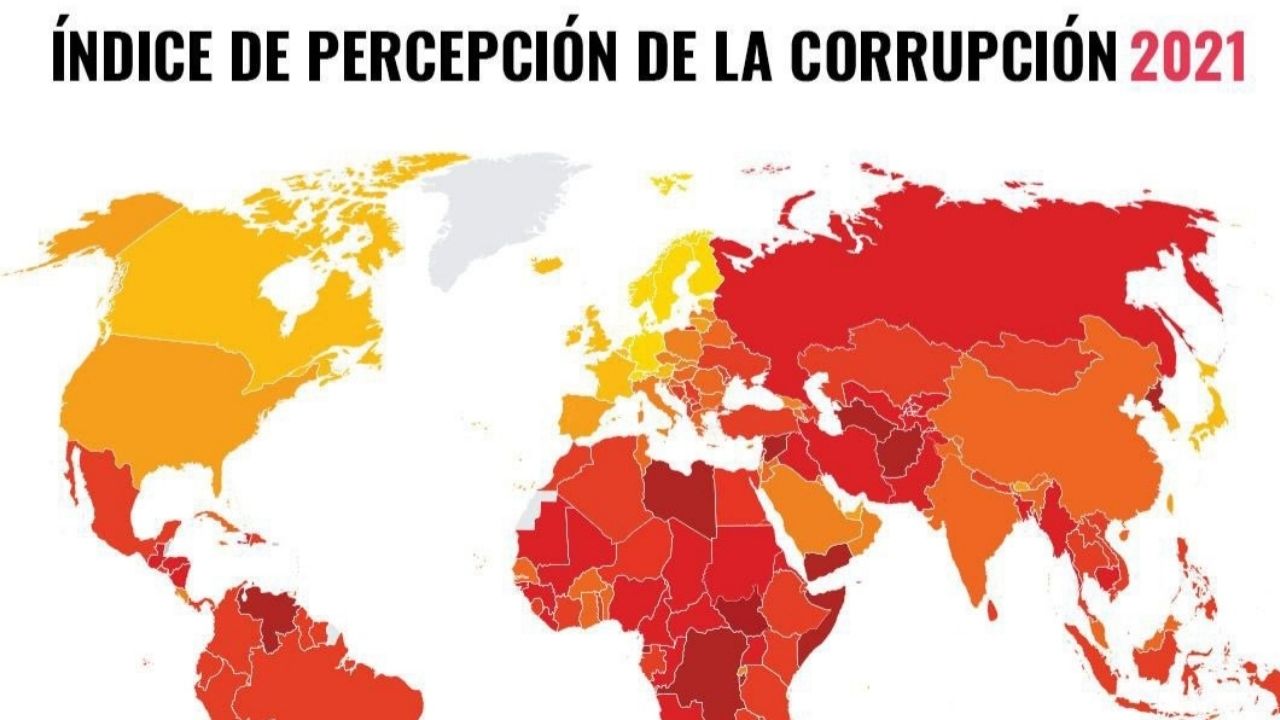 México es uno de los países con mayor percepción de corrupción: informe