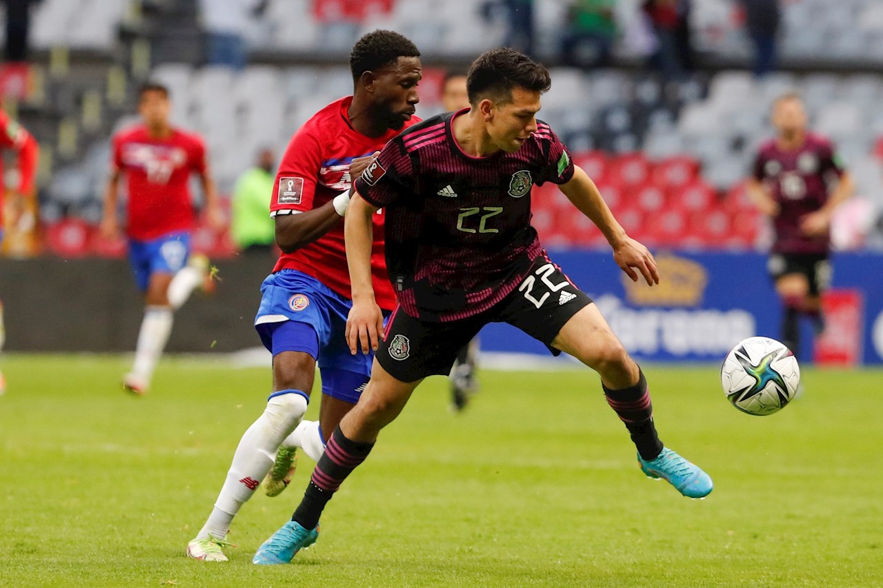 México empata con Costa Rica; se mantiene en el tercer lugar rumbo a Qatar 2022