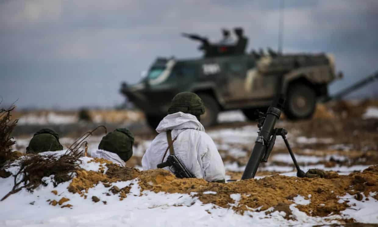 Comienzan los ejercicios militares en Bielorrusia mientras Rusia aumenta las tensiones en Ucrania