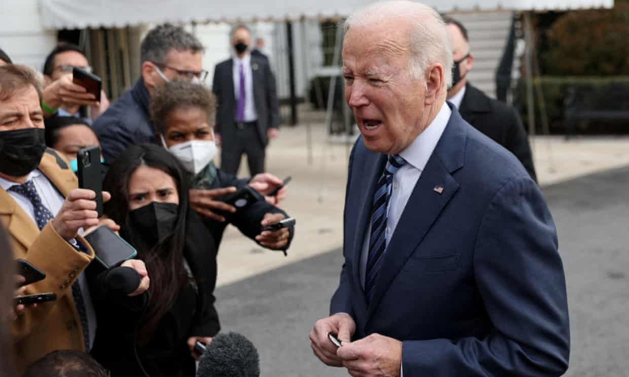 Joe Biden dice que el riesgo de una invasión rusa contra Ucrania es ‘muy alto’