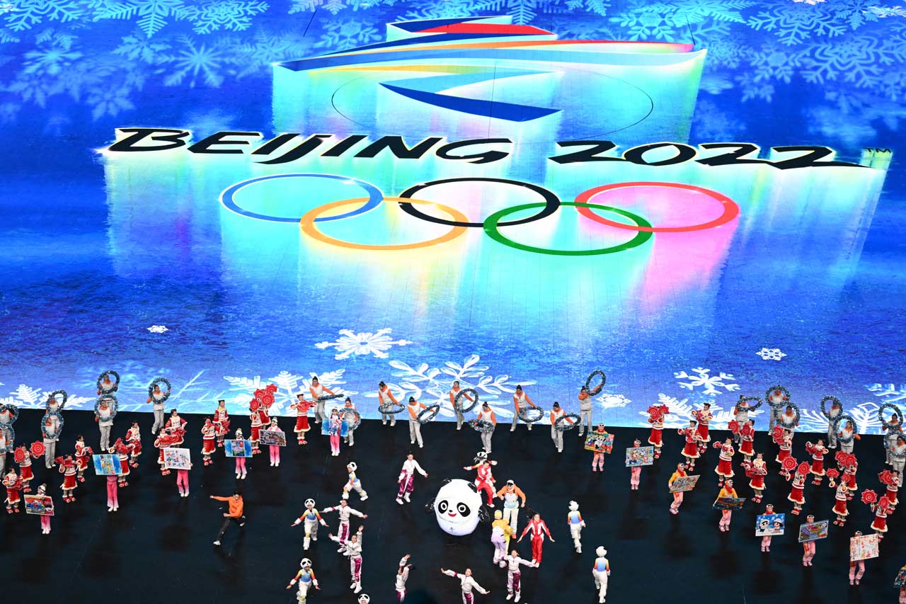 La inauguración de los Juegos Olímpicos de Invierno de Beijing 2022 en imágenes