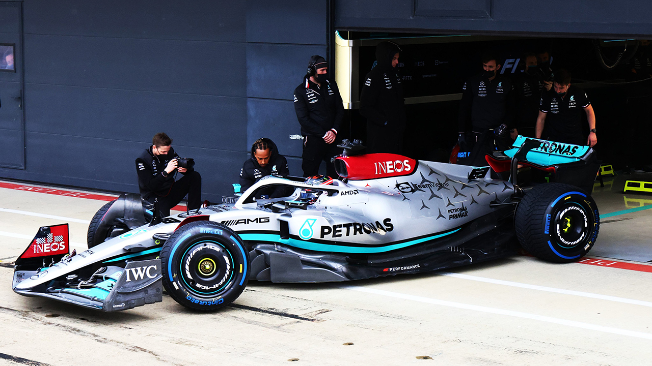 Mercedes presenta el W13, el auto con el que quiere recuperar el dominio en la F1