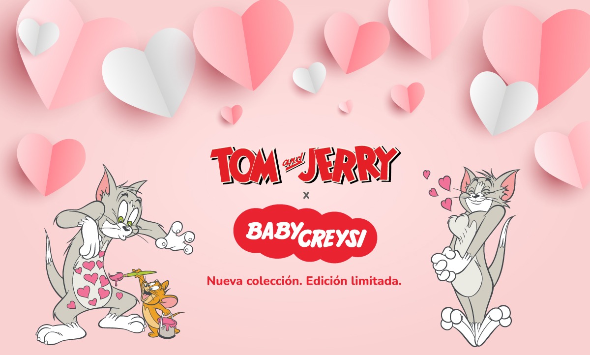 Tom & Jerry por Baby Creysi: colección edición limitada para niños fashion