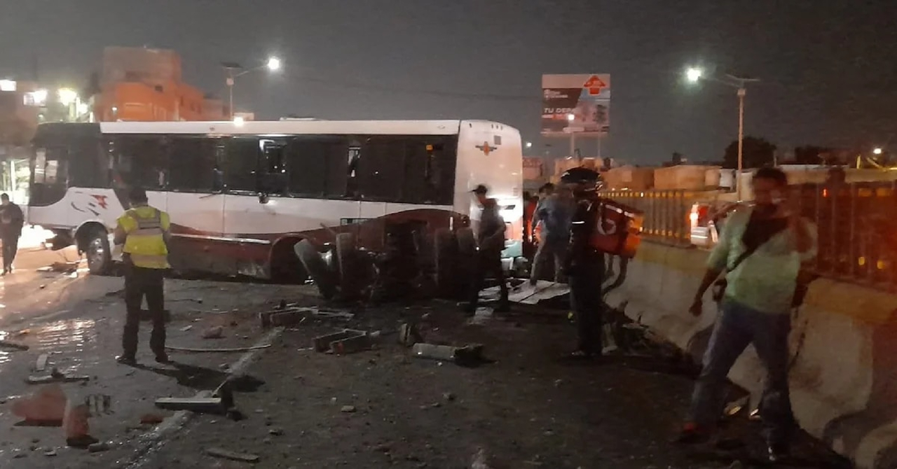 Accidente en la autopista México-Pachuca deja más de 20 lesionados