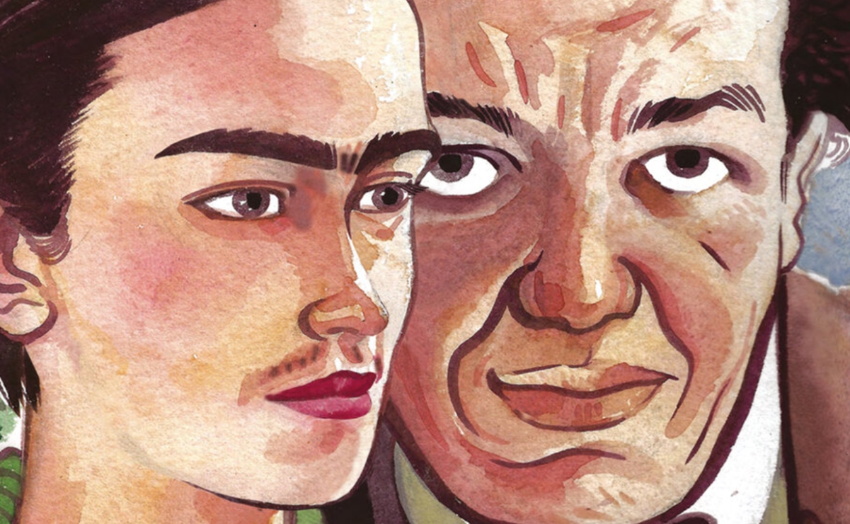 Diego Rivera y Frida Kahlo no solo en pintura, también en novelas gráficas