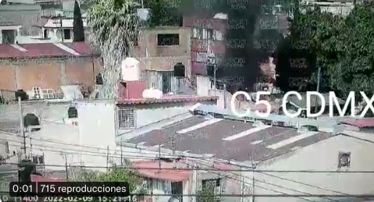 Fuga de tanque de gas provoca incendio en lztacalco, CDMX