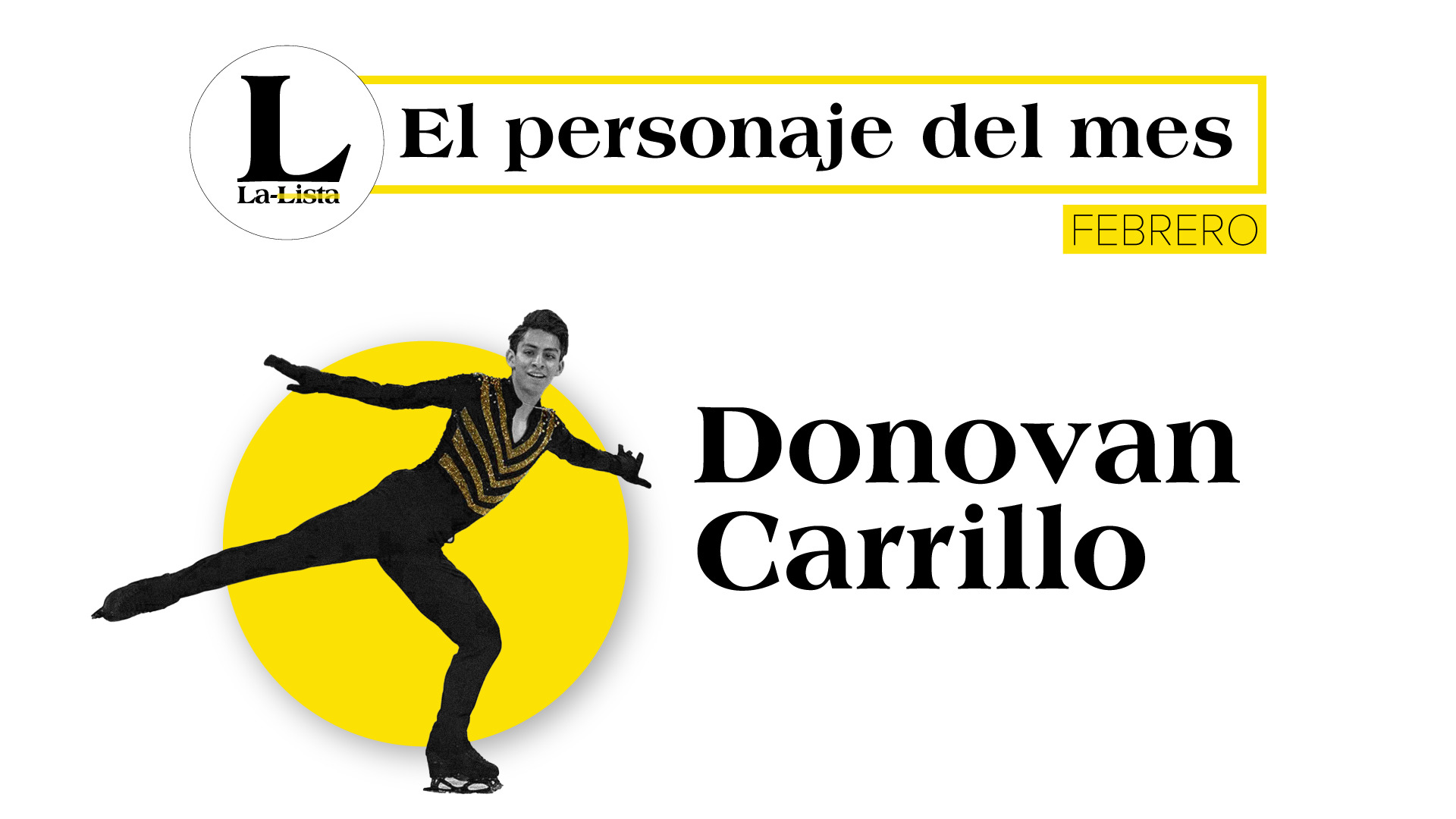 Personaje del mes | Donovan Carrillo, el sol mexicano en el invierno de Beijing 2022