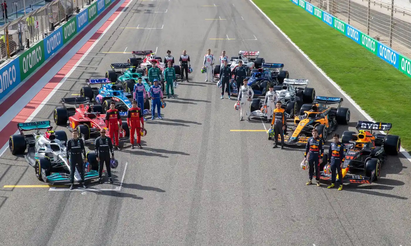 F1 2022 guía por equipos de los autos y pilotos