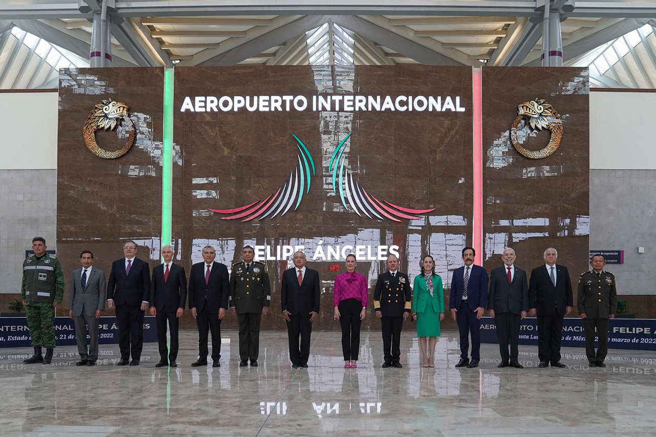 En imágenes: Así fue la inauguración del Aeropuerto Internacional Felipe Ángeles