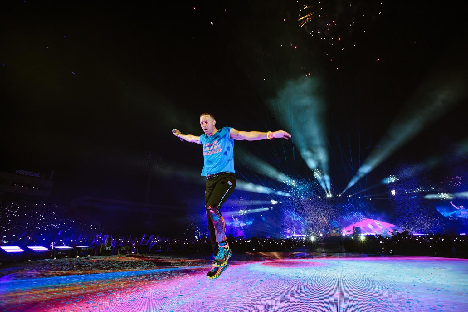 Chris Martin, de Coldplay, pide consejos para su concierto