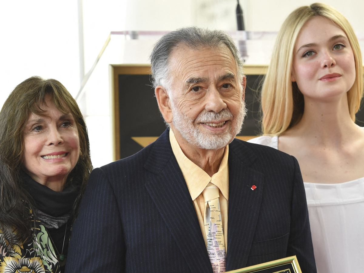 Francis Ford Coppola recibe su estrella en el Paseo de la Fama