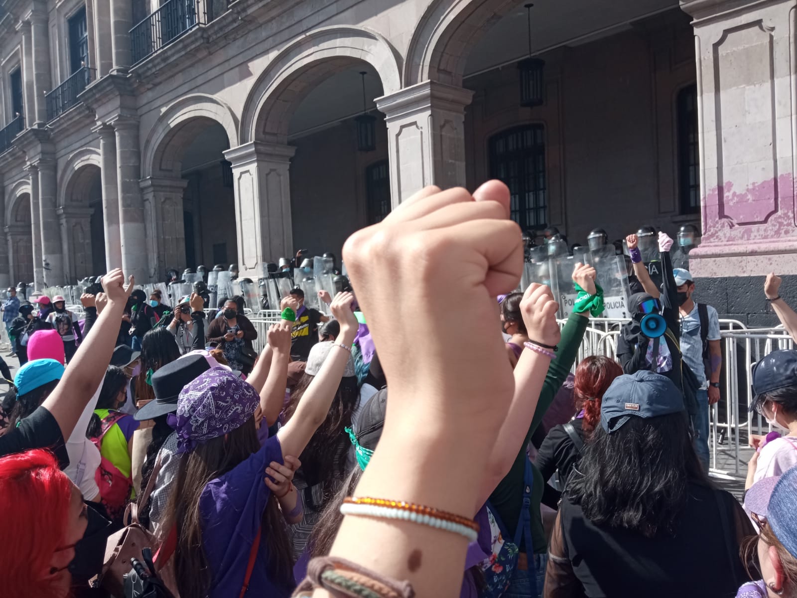 #8M Mujeres y niñas del Estado de México reclaman el derecho al aborto y el alto a la violencia