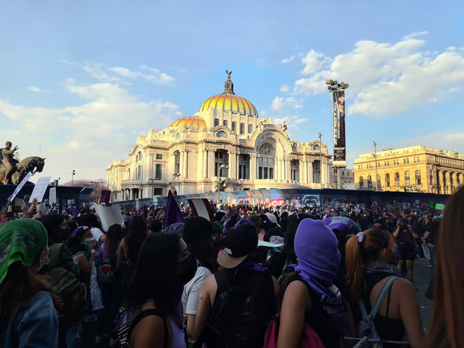 En vivo | Las manifestaciones del #8Marzo2022 en la CDMX