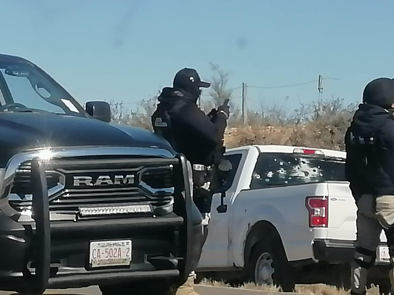Tres policías heridos deja enfrentamiento con civiles armados en Piedras Negras, Coahuila