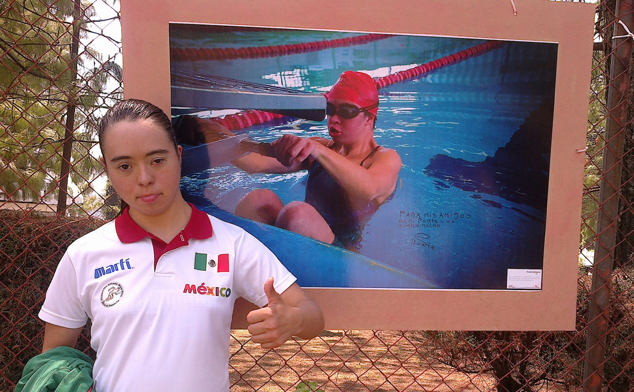 Día Mundial del Síndrome de Down: Dunia Camacho, la nadadora mexicana adicta a romper récords