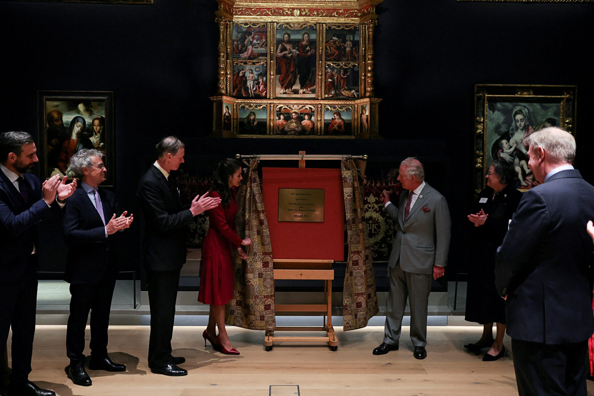 La reina Letizia inaugura en Inglaterra museo dedicado a España