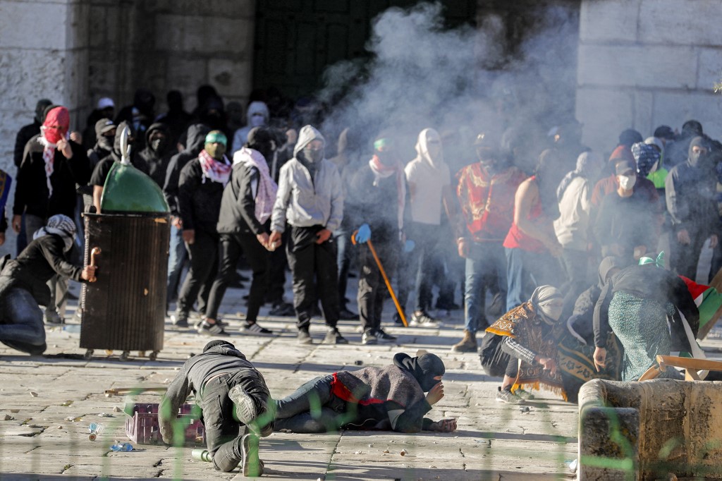 Disturbios en la Explanada de las Mezquitas en Jerusalén dejan más de 150 heridos