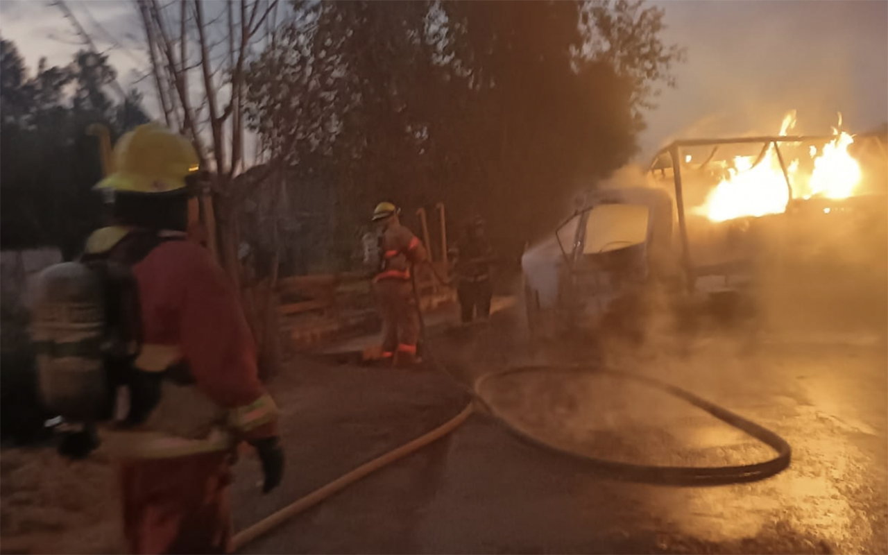 Uruapan bajo fuego: reportan enfrentamientos, bloqueos y quema de camiones