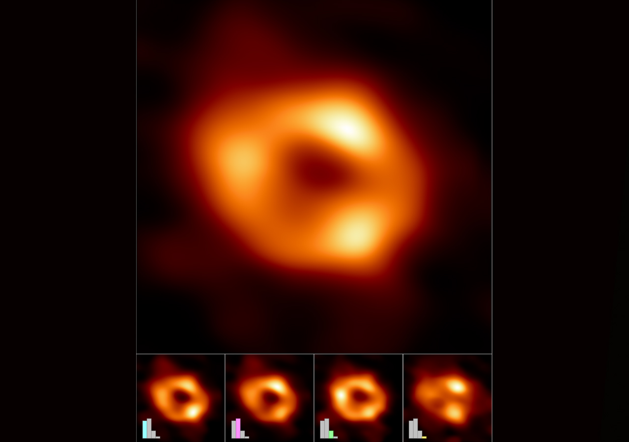 Astrónomos toman foto de agujero negro en el centro de la Vía Láctea