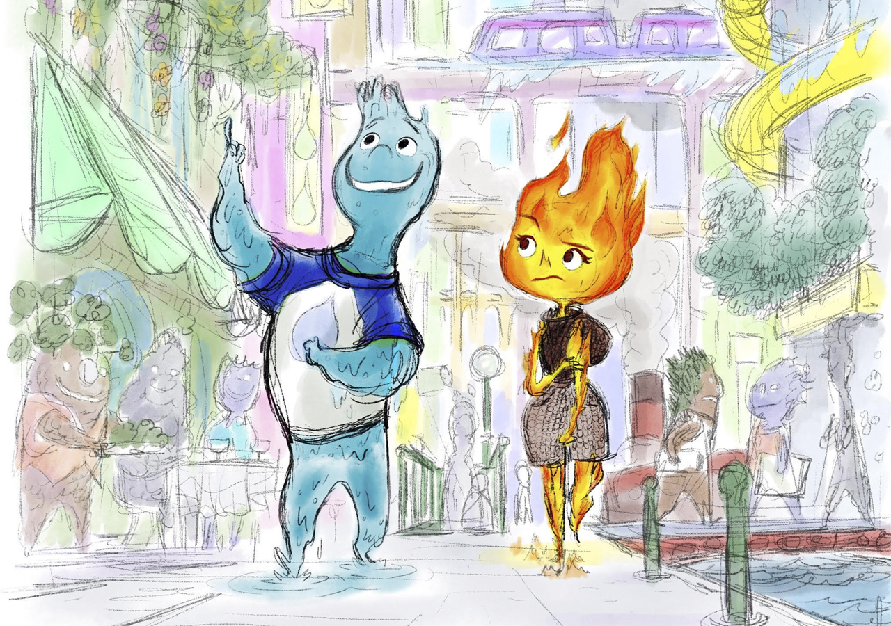 Pixar presenta Elemental, su nueva película