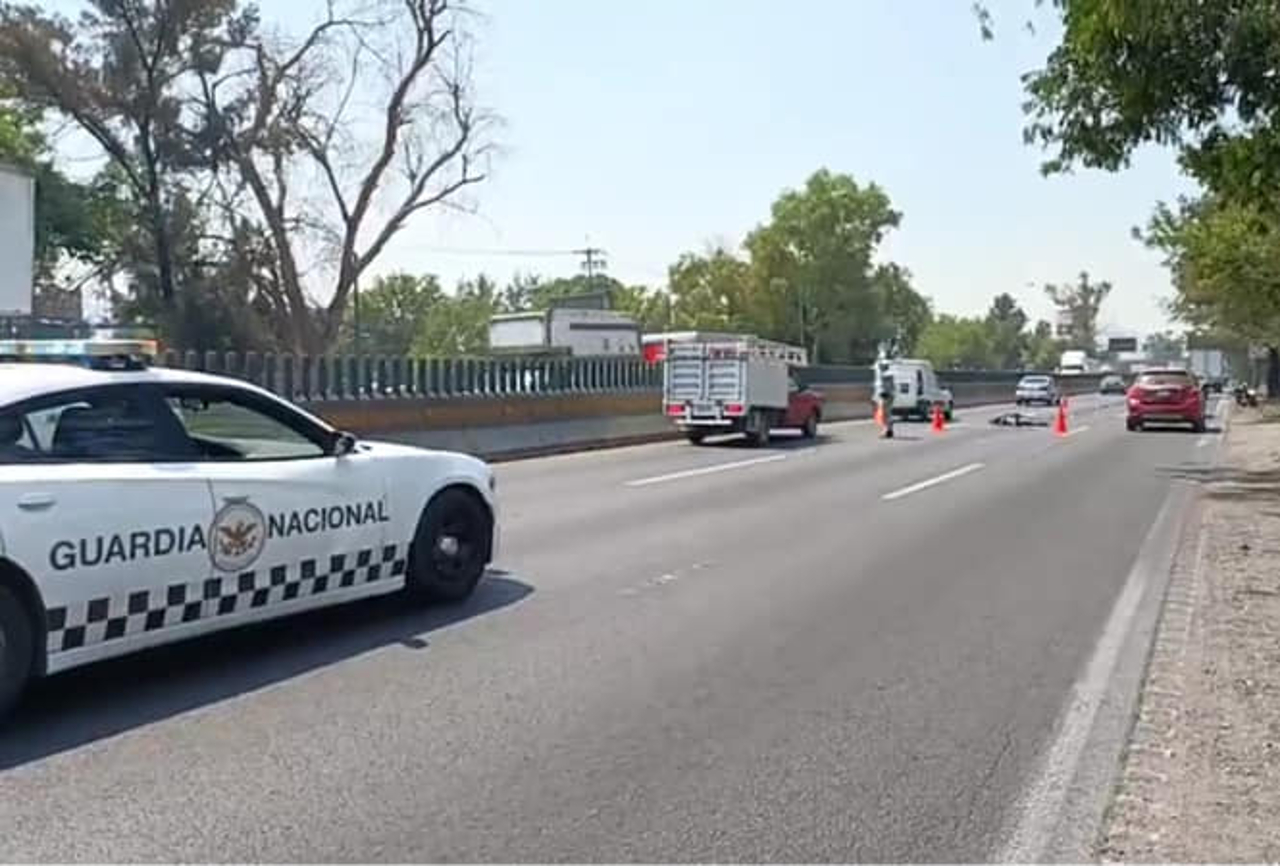 Accidente en autopista México-Querétaro deja motociclista muerto en Cuautitlán Izcalli