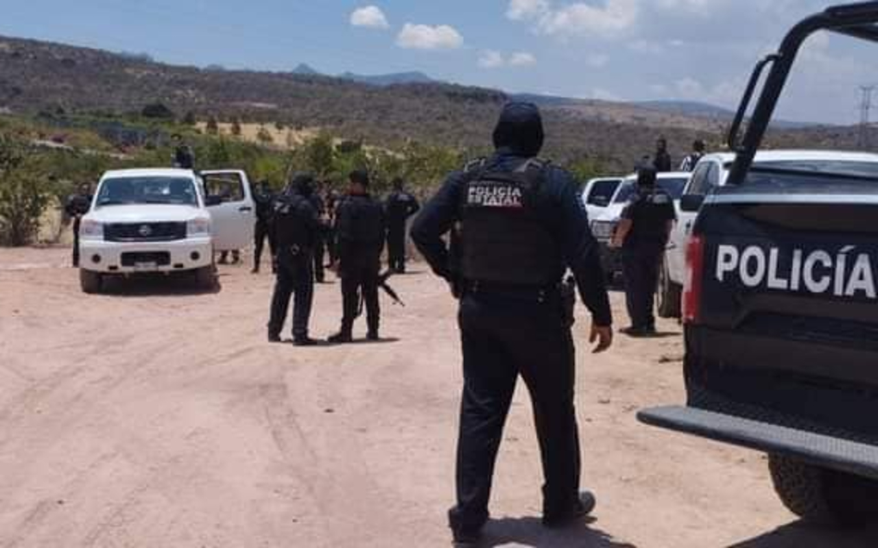 Civiles y policías se enfrentan en Calvillo Zacatecas; hay 2 muertos