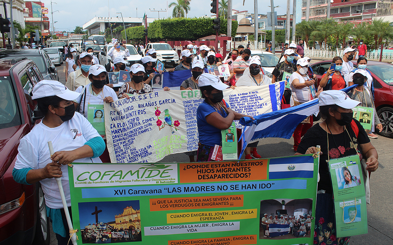 México vigila la Caravana de Madres Centroamericanas que buscan a sus hijos desaparecidos