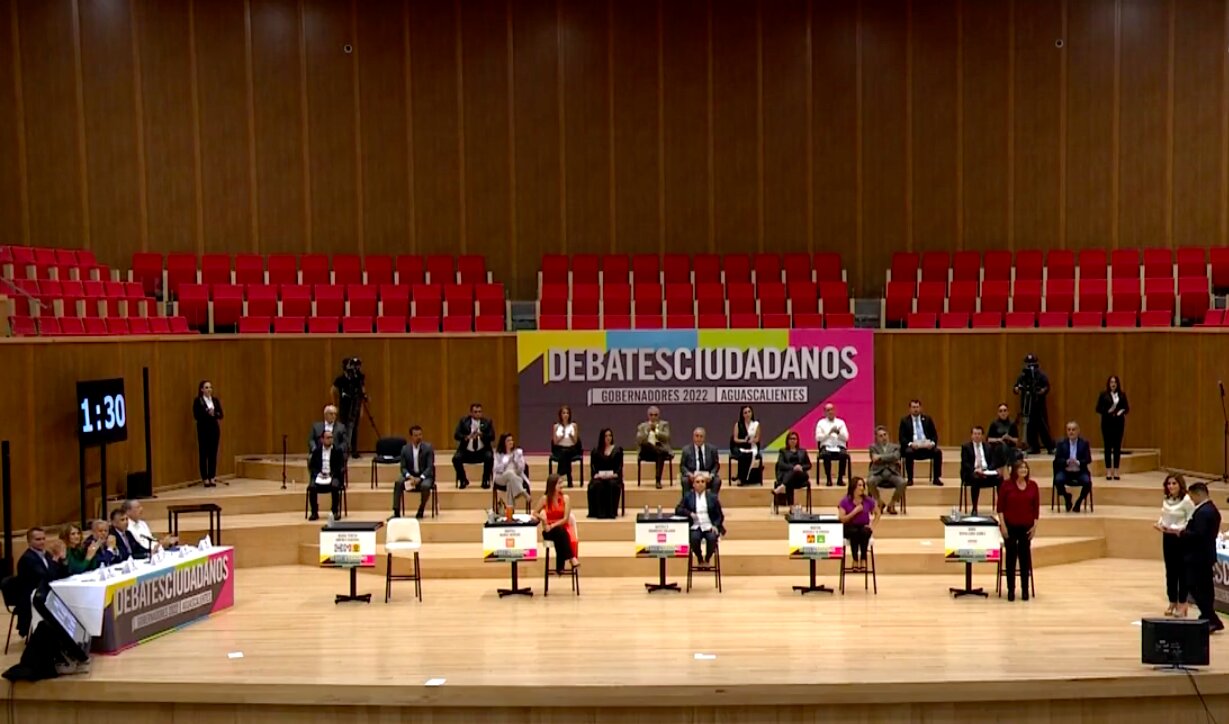 Elecciones 2022. Bitácora de campaña: Teresa Jiménez se ausenta de debate en Aguascalientes