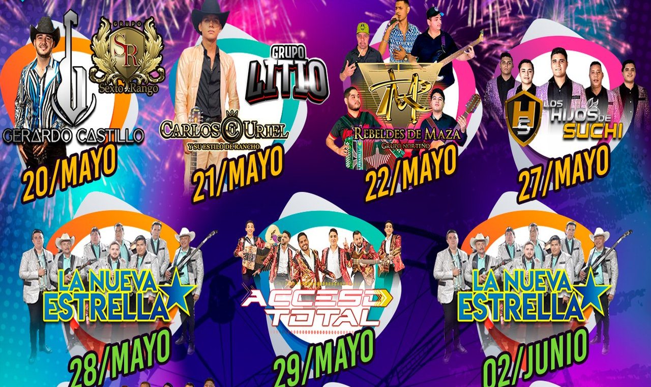 Feria Ganadera Mazatlán 2022 Cartelera de artistas, boletos y fechas