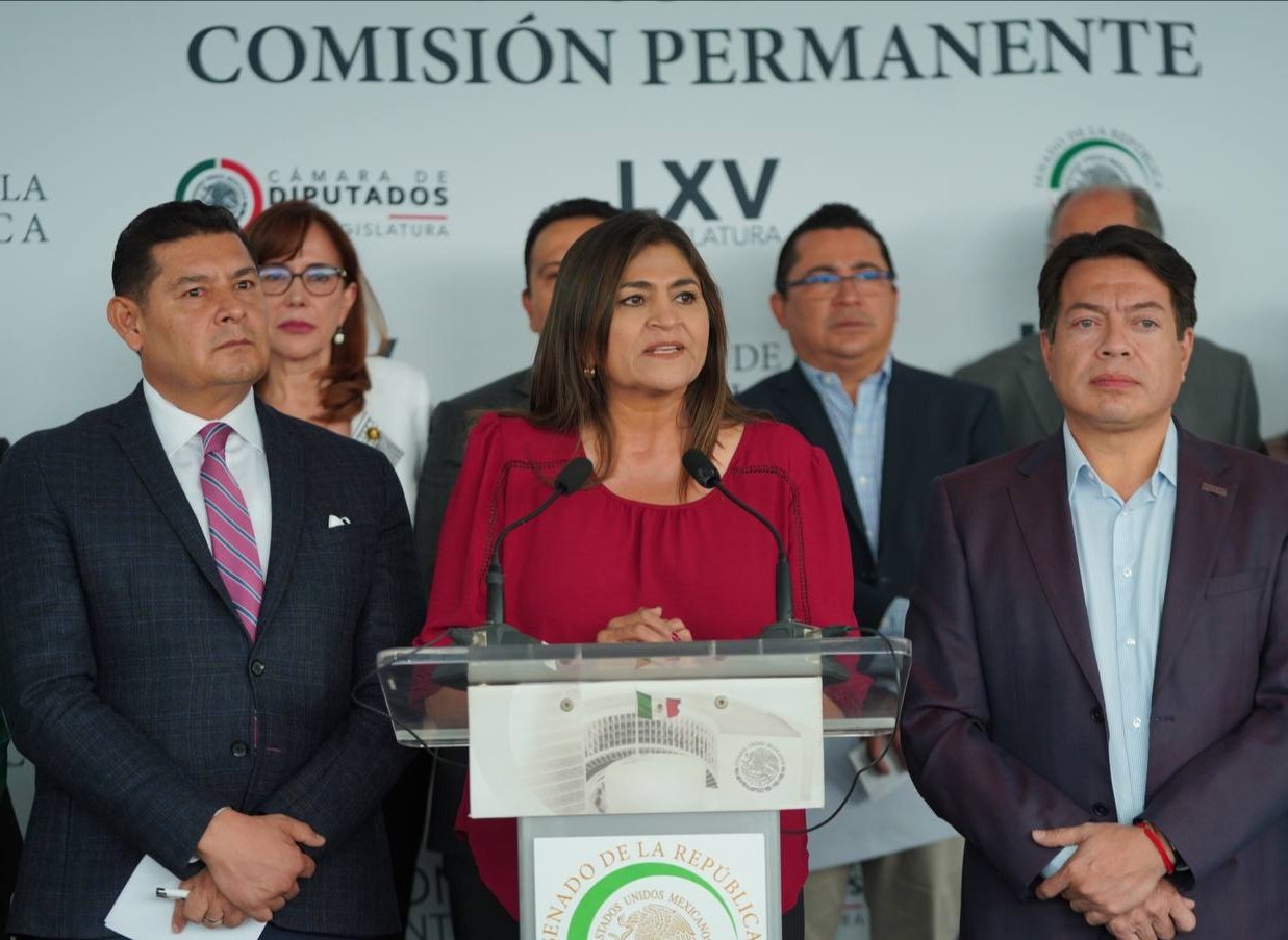 Bitácora de campaña: Delgado vuelve al Senado ahora con Nora Ruvalcaba; Santiago Nieto apoya a Menchaca