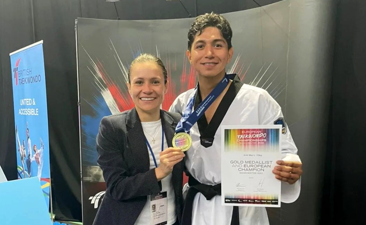 El mexicano Juan Diego García gana el oro en campeonato de taekwondo de Manchester