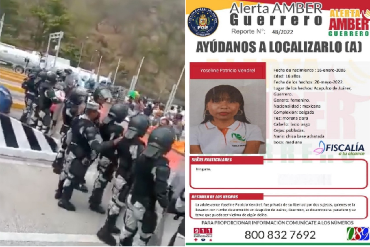 Desaparición de Yoseline Patricio provoca cierre de vialidades y confrontaciones en Acapulco