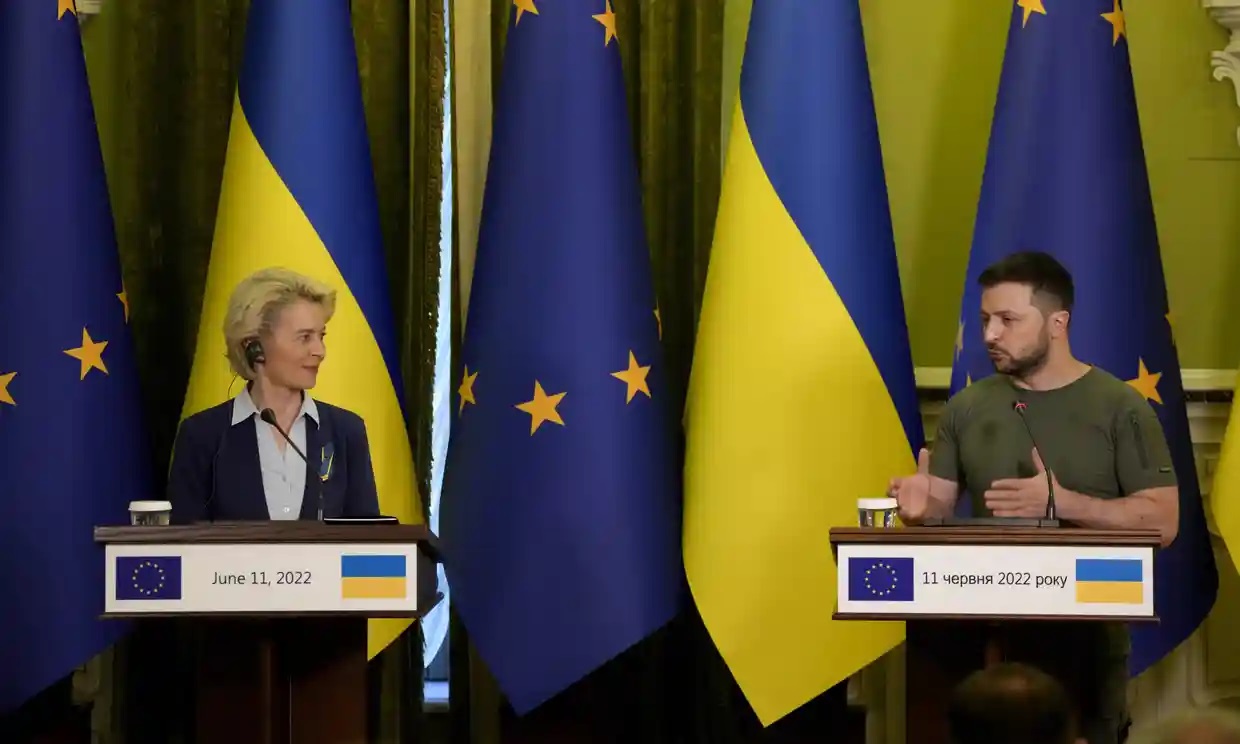 Los líderes de la UE otorgarán a Ucrania el estatus de candidato en un golpe a Putin