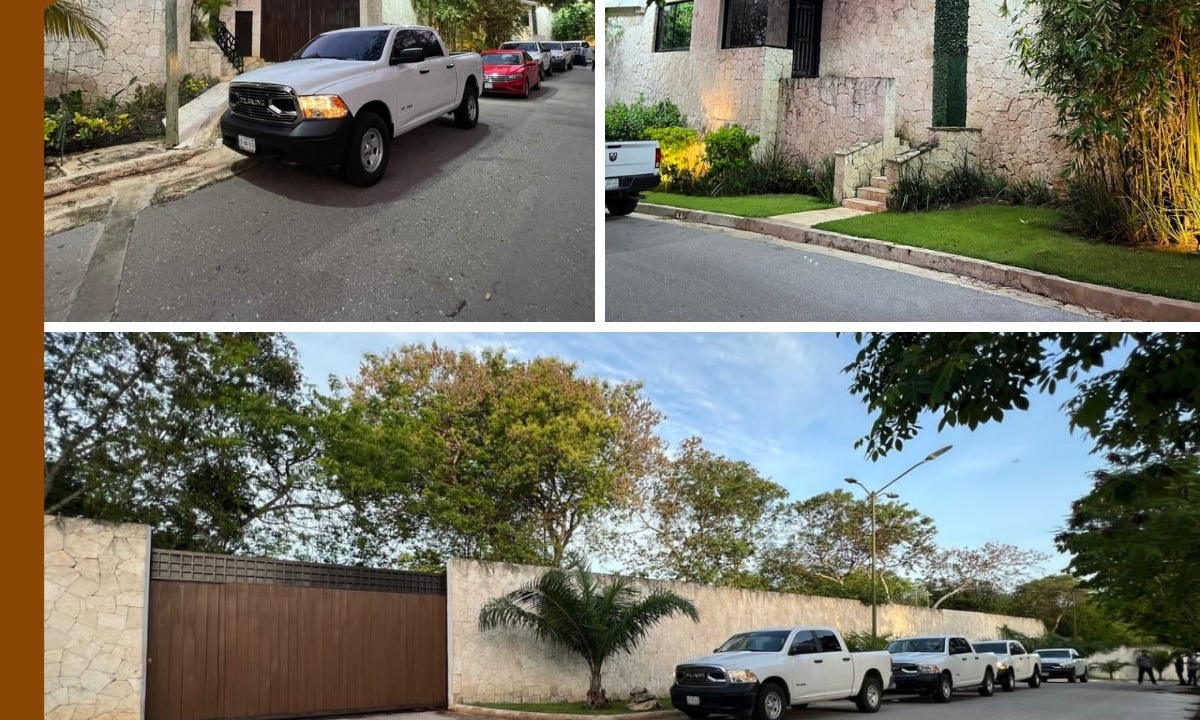 Fiscalía de Campeche hace inspección ocular a casa de 'Alito'