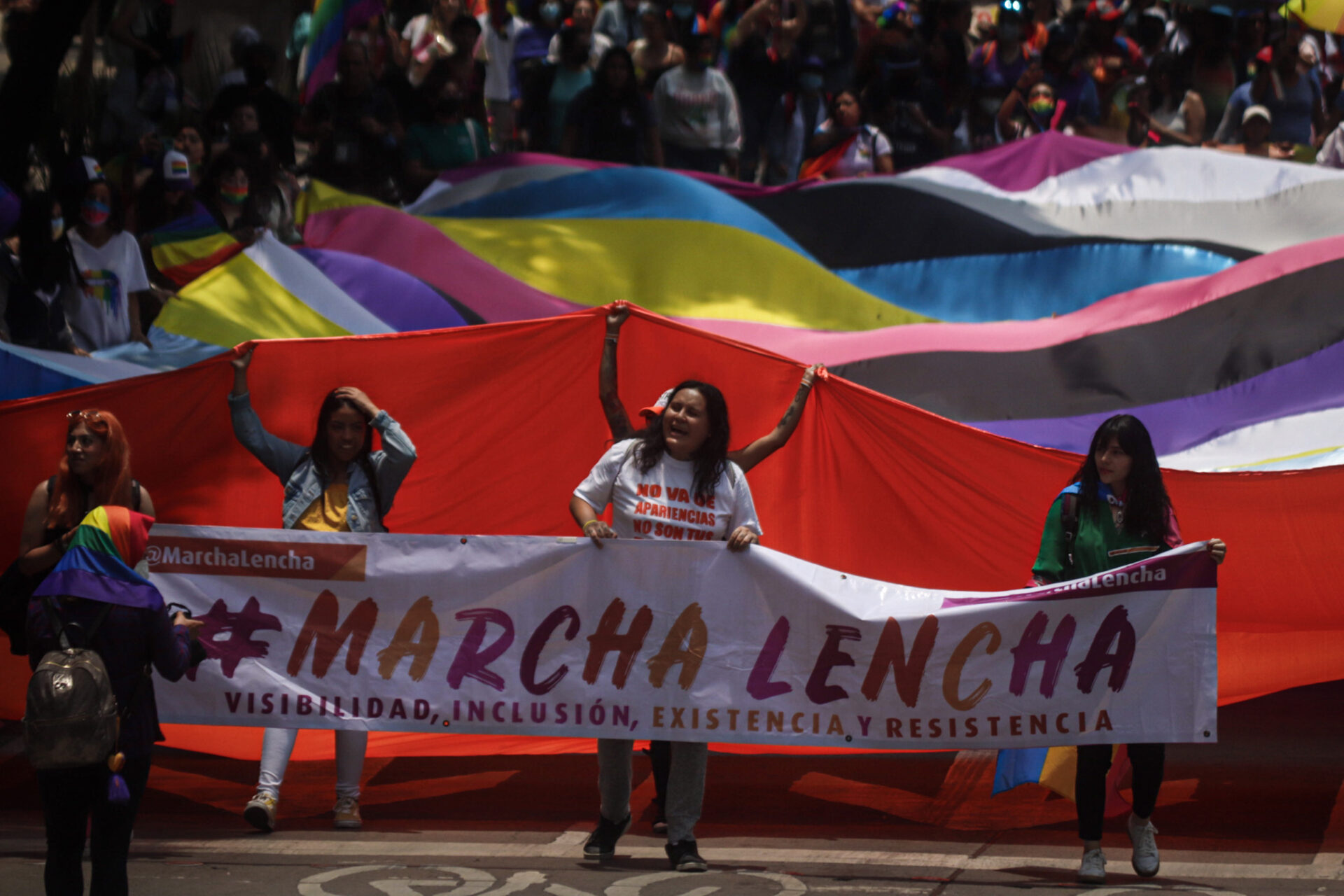 ‘Escucha esta es tu lucha’: la Marcha Lencha exige alto a la violencia y los crímenes de odio
