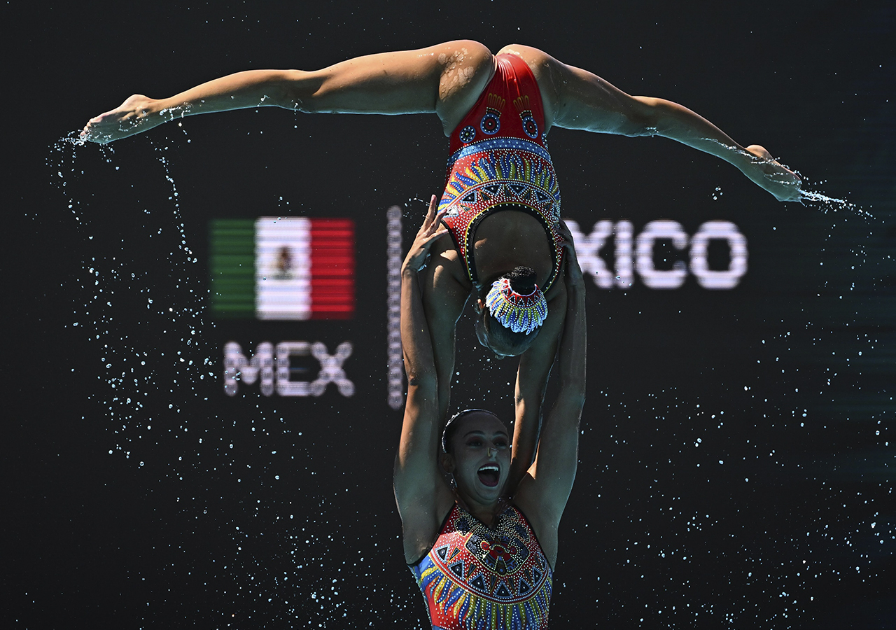 La selección mexicana de nado sincronizado pasa a la final del Mundial